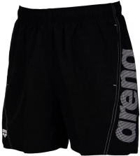 Pánské plavecké šortky Arena Fundamentals Logo Boxer Black/White