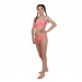 Costum de baie fete Speedo DazzleGeo Allover X Back 2 Piece Girl Phoenix Red/Powder Blush