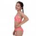 Costum de baie fete Speedo DazzleGeo Allover X Back 2 Piece Girl Phoenix Red/Powder Blush