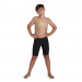 Costum de înot pentru băieți Speedo Dive Jammer Boy Black/Swell Green/Zest Green