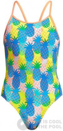 Costum de baie fete Funkita Juicy Fruit Diamond Back One Piece Girls