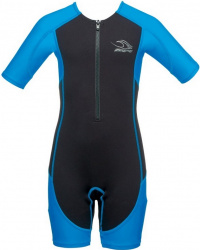 Costum de neopren pentru copii Aqua Sphere Stingray Kids Black/Blue