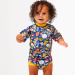 Costum de înot pentru sugari Splash About Happy Nappy Wetsuit Garden Delight