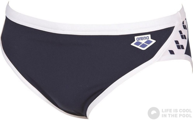 Arena Icons Swim Brief Solid Navy/White