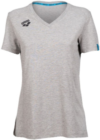 Arena Women Team T-Shirt Panel Medium Grey/Heather