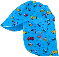 Șapcă de plajă pentru copii AquaKiddo Hat Cars
