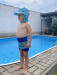 Costum de înot pentru sugari AquaKiddo Swim Nappy Cars