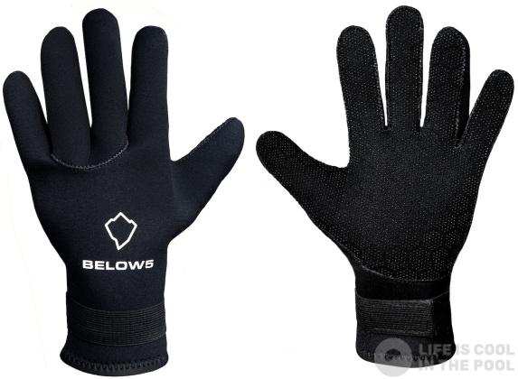 Mânuși din neopren Below5 Neoprene Gloves Black